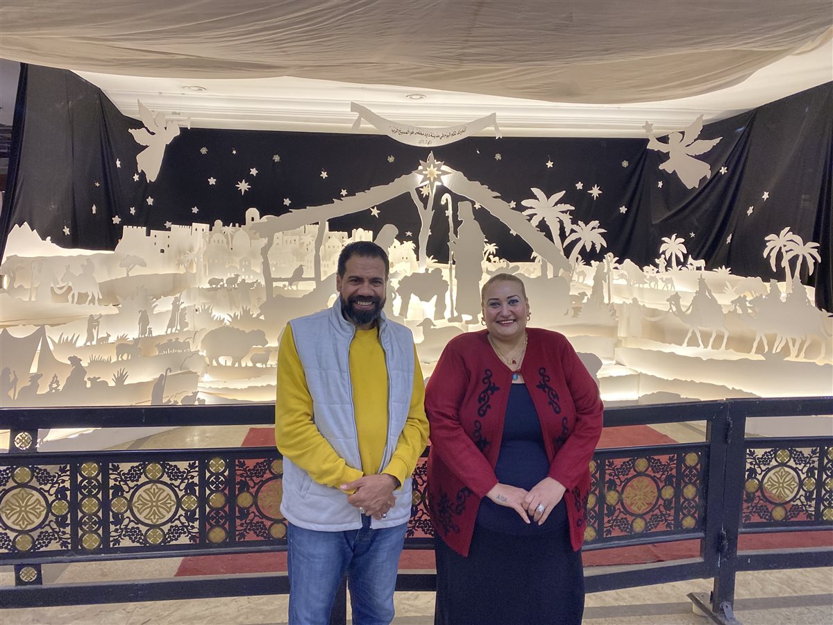 بانوراما الميلاد بكنيسة الملاك ميخائيل بالأقصر