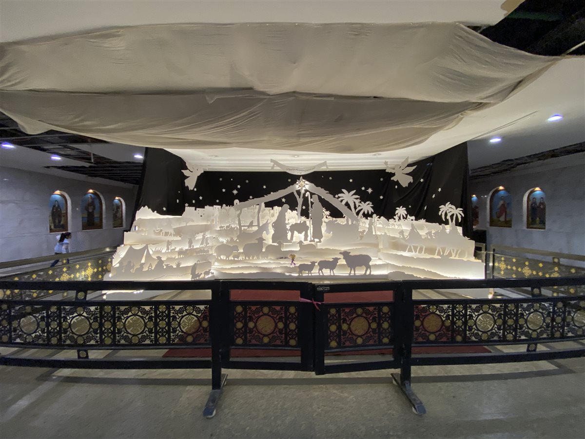 بانوراما الميلاد بكنيسة الملاك ميخائيل بالأقصر