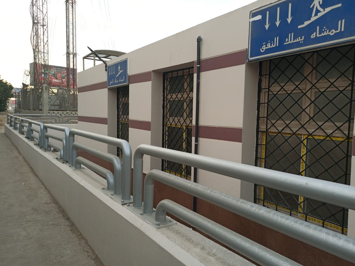 نفق المدارس للمشاة الموجود أسفل الطريق الدائري