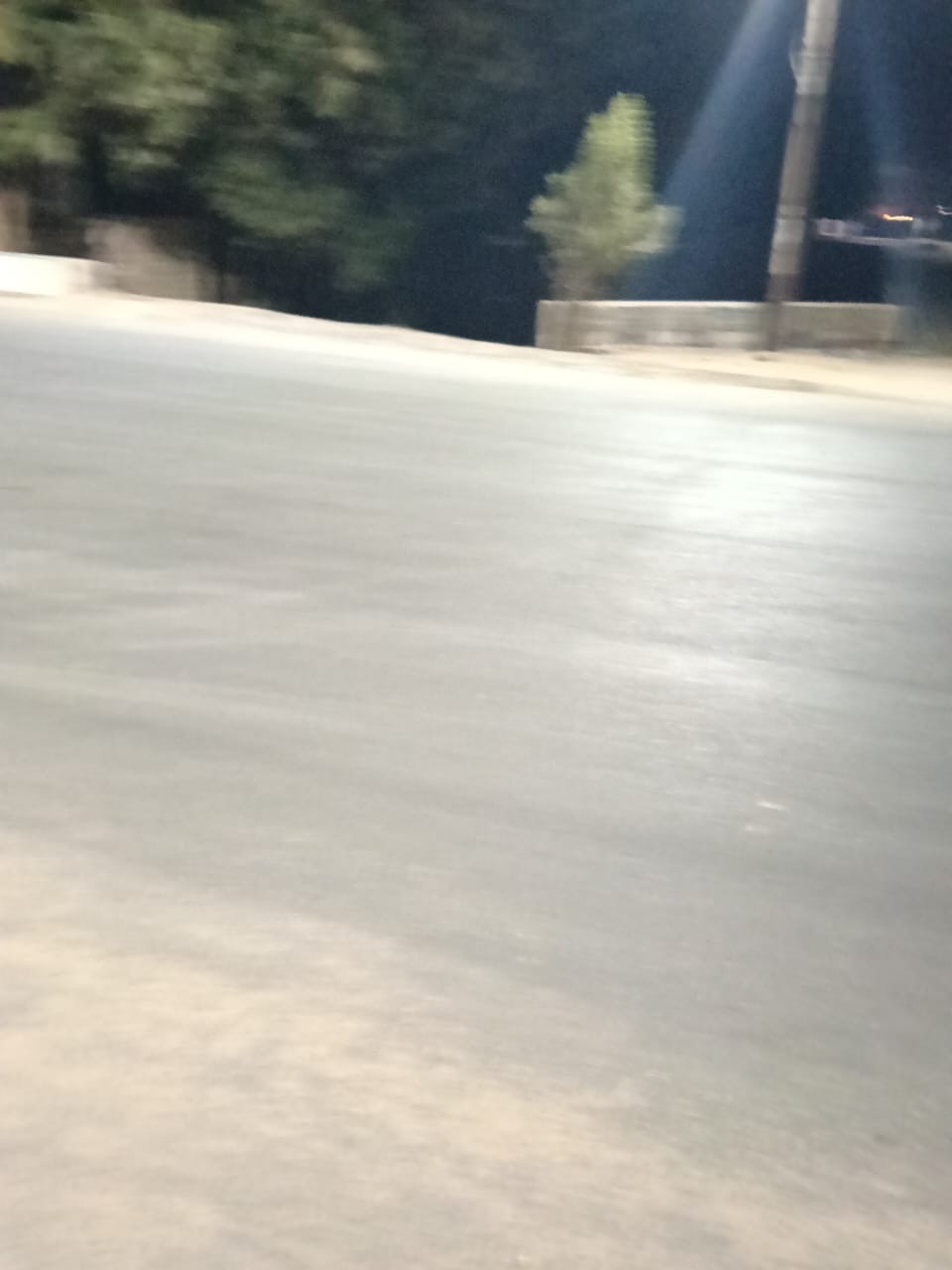 طريق الموت بنجع الجسور بالطود&nbsp;