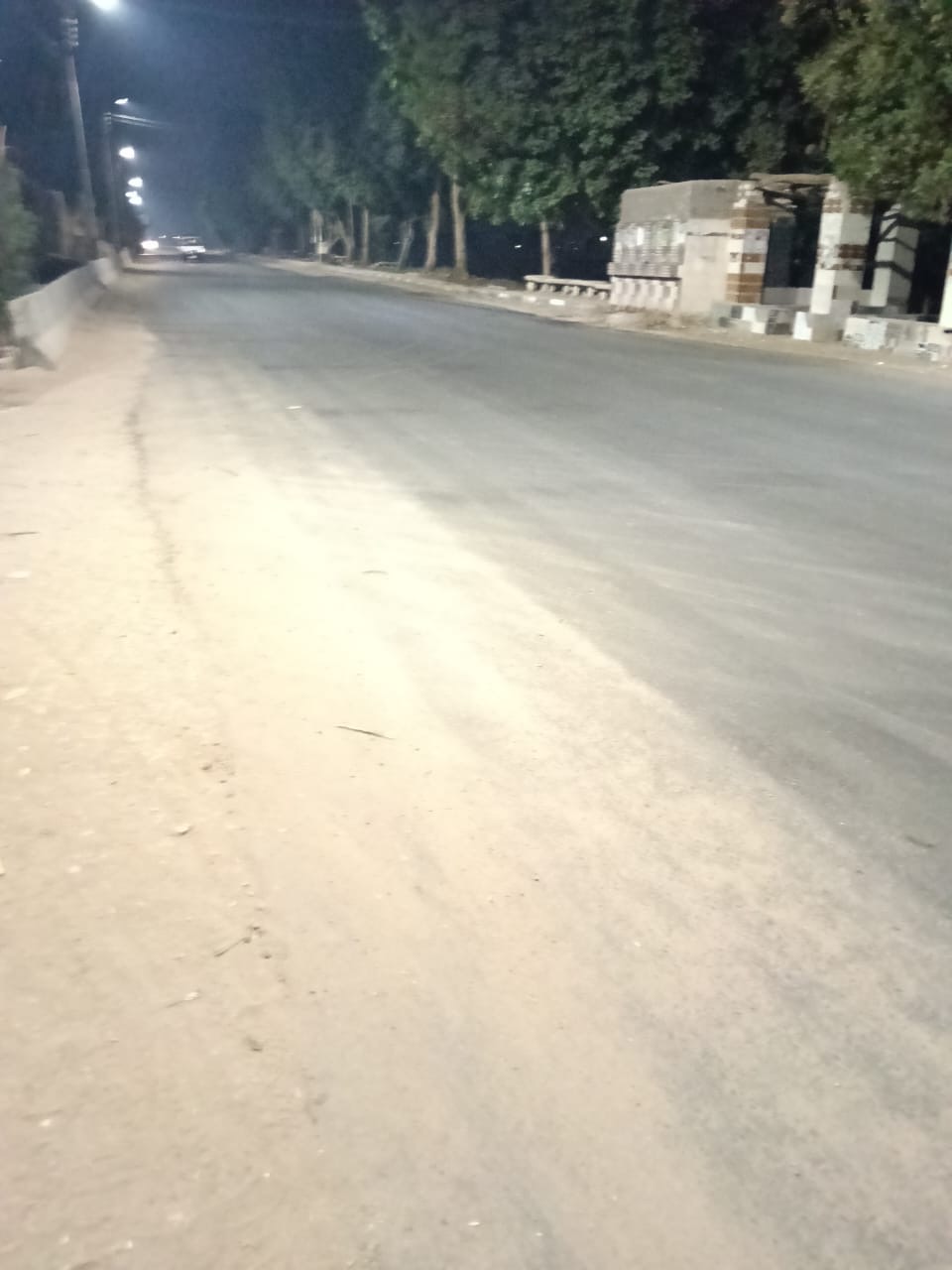 طريق الموت بنجع الجسور بالطود&nbsp;