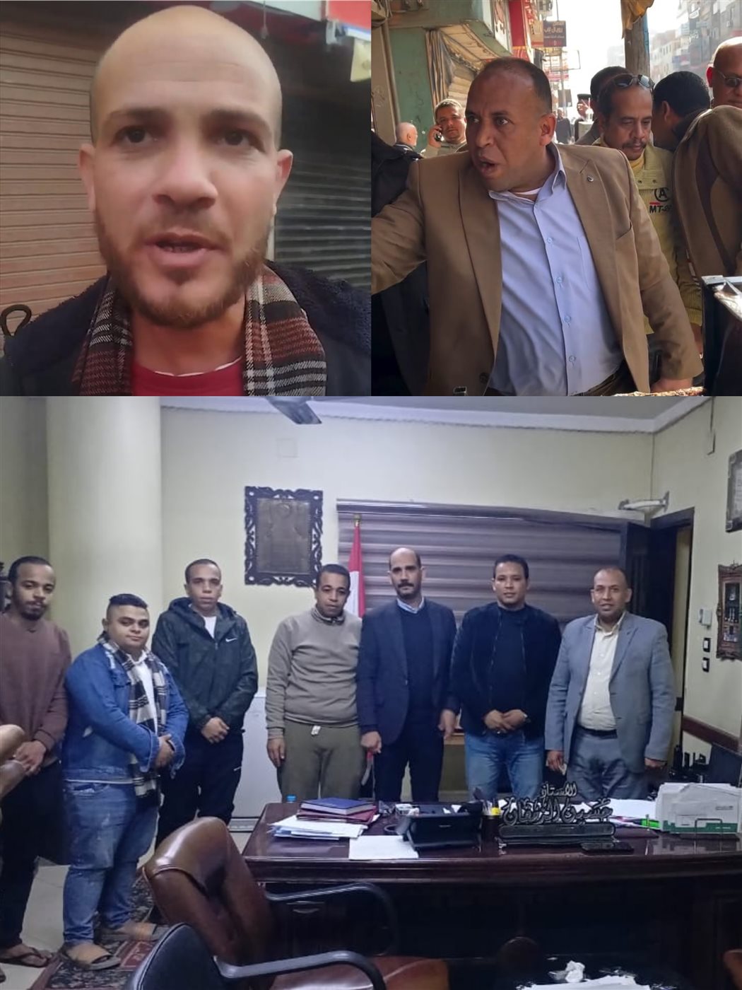 أزمة رئيس مركز ومدينة نجع حمادي مع أصحاب مطعم طعمية