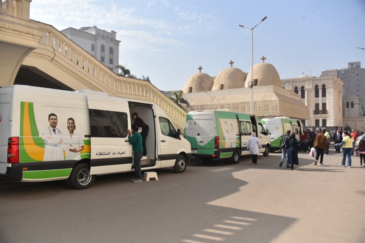 تقديم خدمات طبية وتوعوية لأكثر من 31 ألف مواطن خلال احتفالات عيد الميلاد المجيد