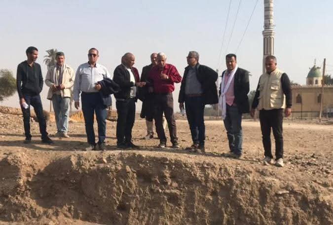 جانب من تفقد الحفائر&nbsp;