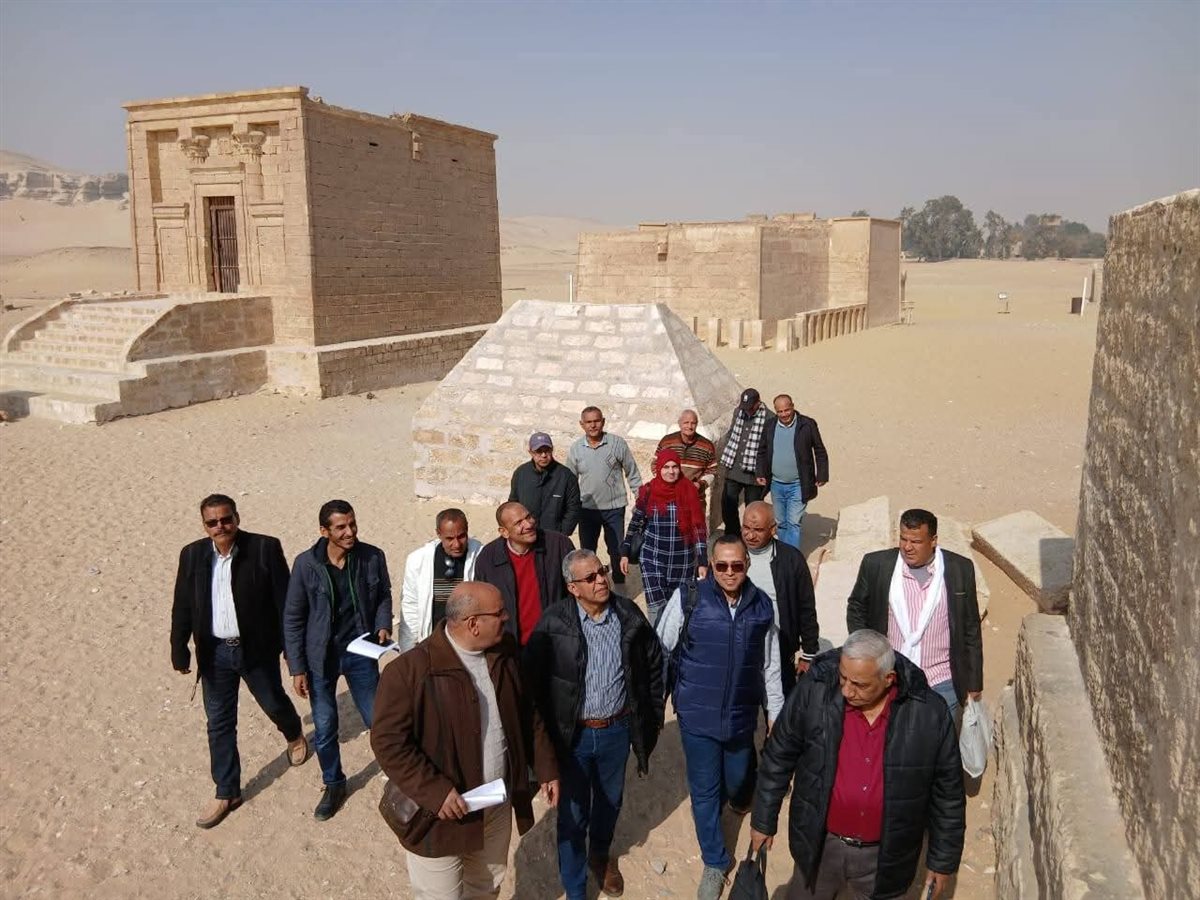 قيادات الآثار في منطقة تونا الجبل&nbsp;