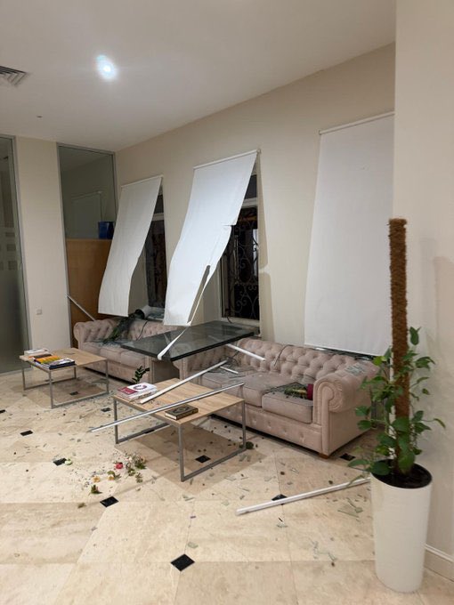 &nbsp;هجوم روسي على كييف يُلحق أضرارًا بسفارة قطر