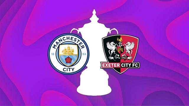 موعد مباراة مانشستر سيتي وإكستر سيتي