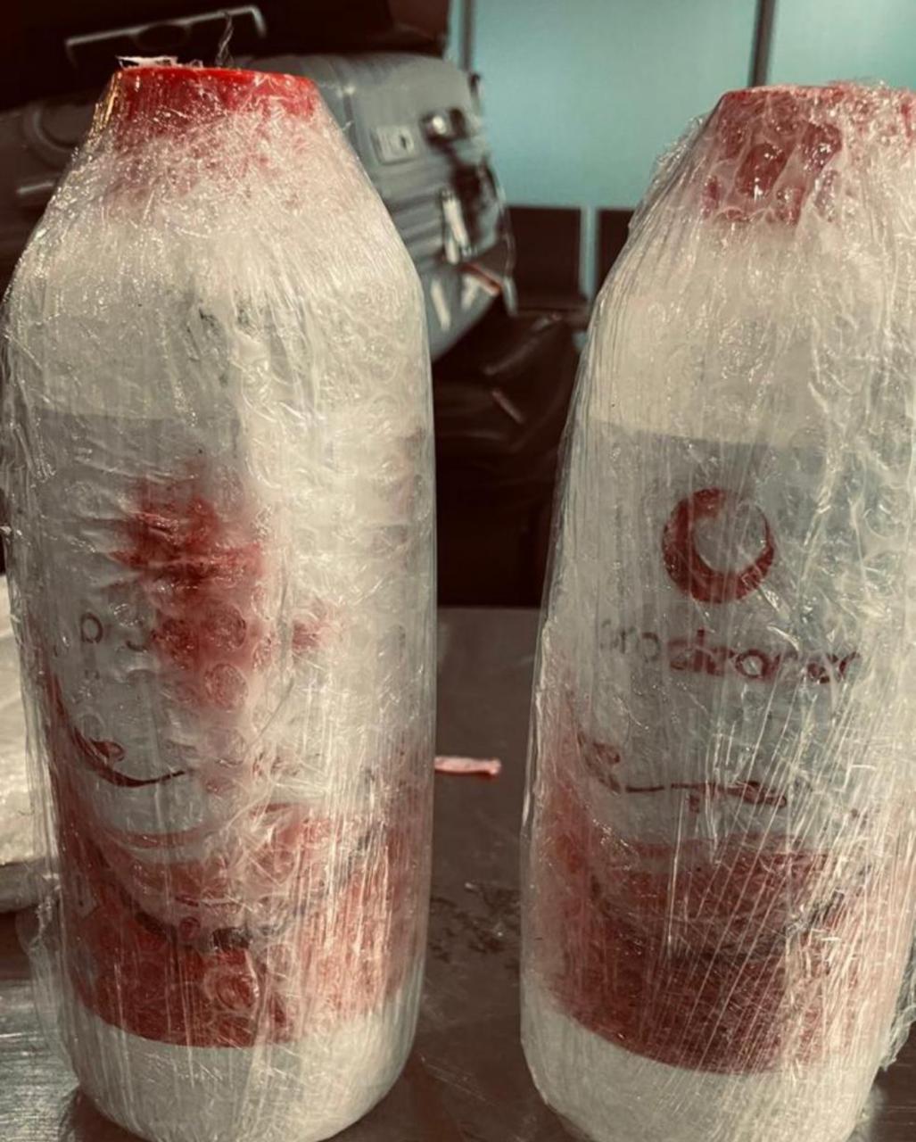 المواد المخدرة المضبوطة