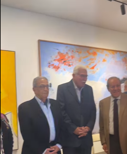 جمال مبارك وعمرو موسى أبرز الحضور في افتتاح معرض فاروق حسني