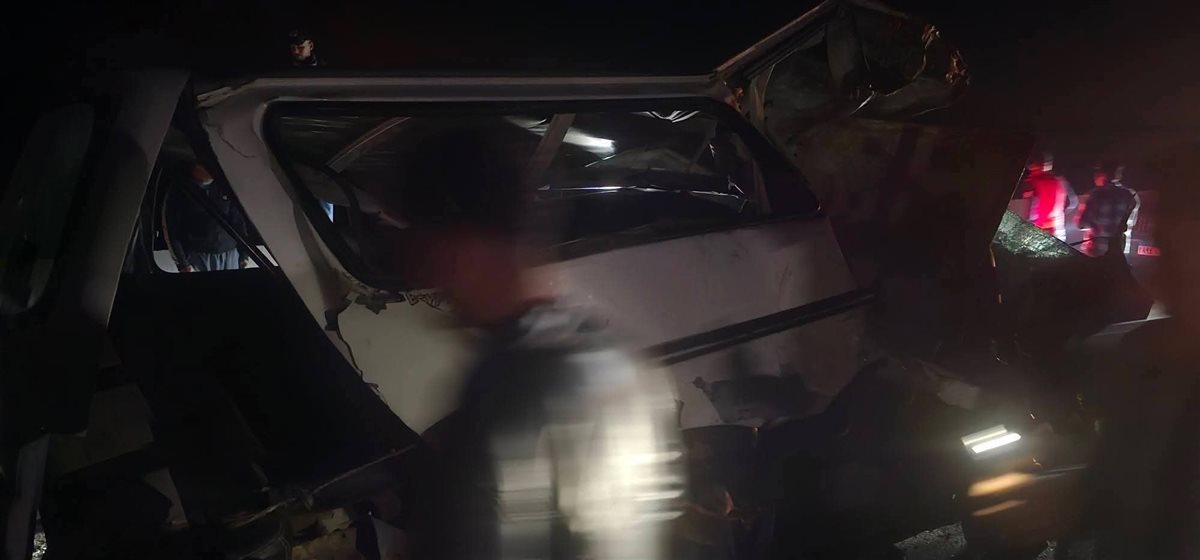 حادث على طريق المنزله بورسعيد 