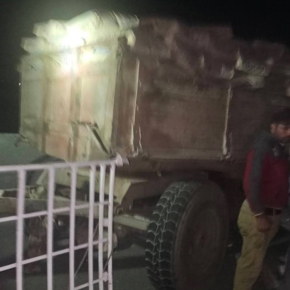 حادث على طريق المنزله بورسعيد 