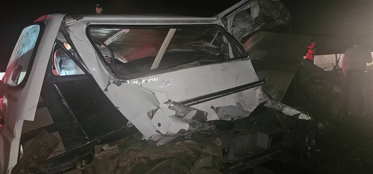 حادث على طريق المنزله بورسعيد 