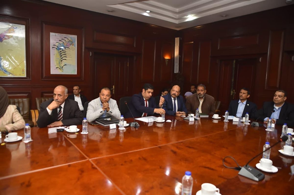 إجتماع وزير الإستثمار ومحافظ الأقصر