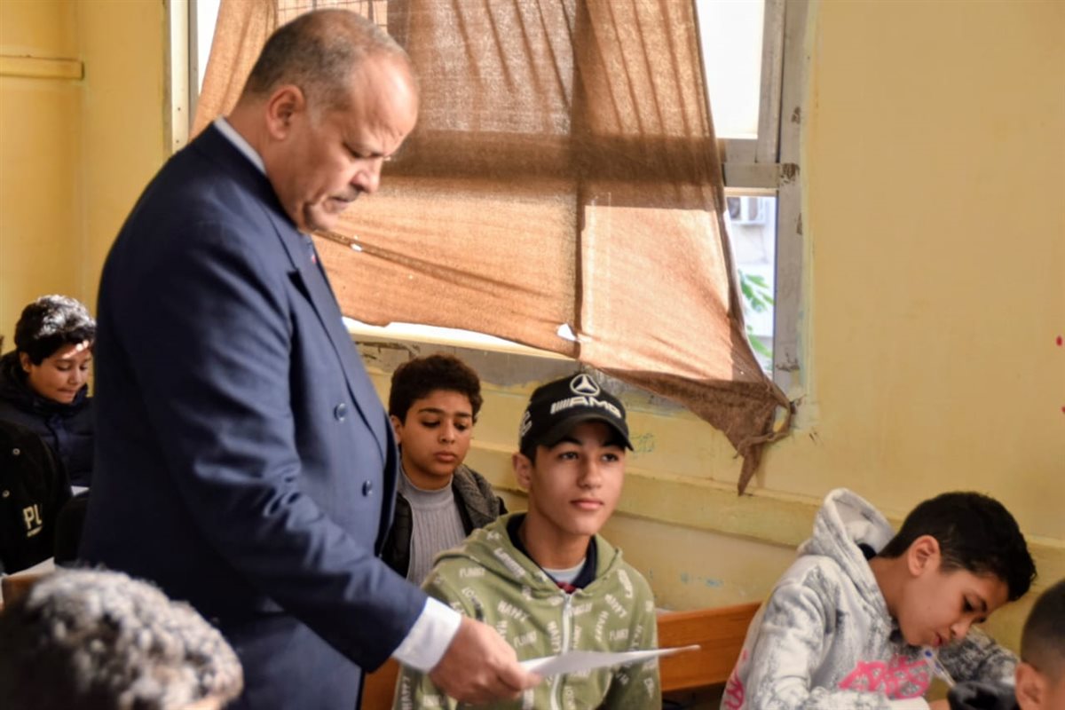 امتحانات صفوف النقل ببورسعيد 