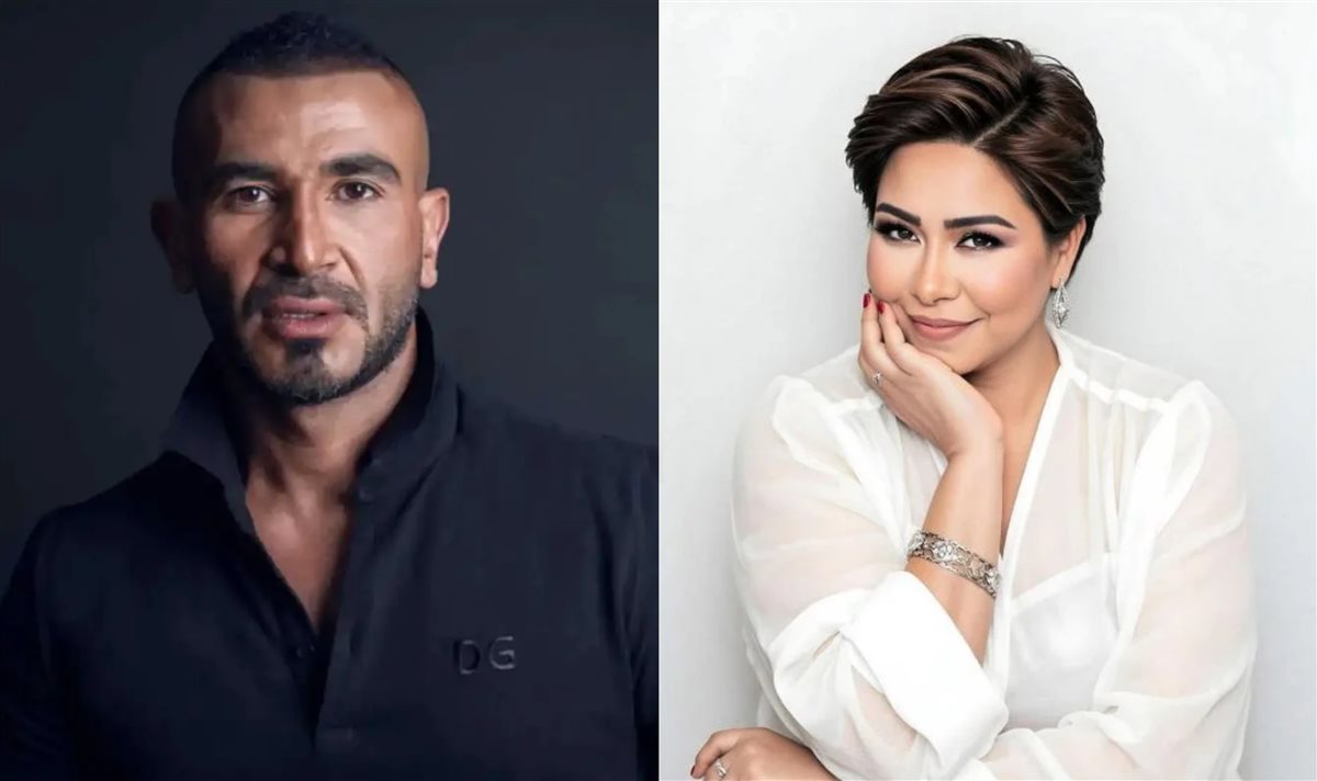 شيرين عبد الوهاب وأحمد سعد