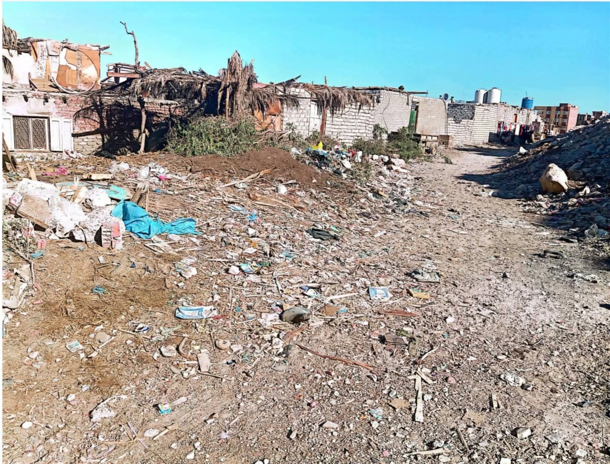 حملة لاسترداد أراضي الدولة بالغردقة 