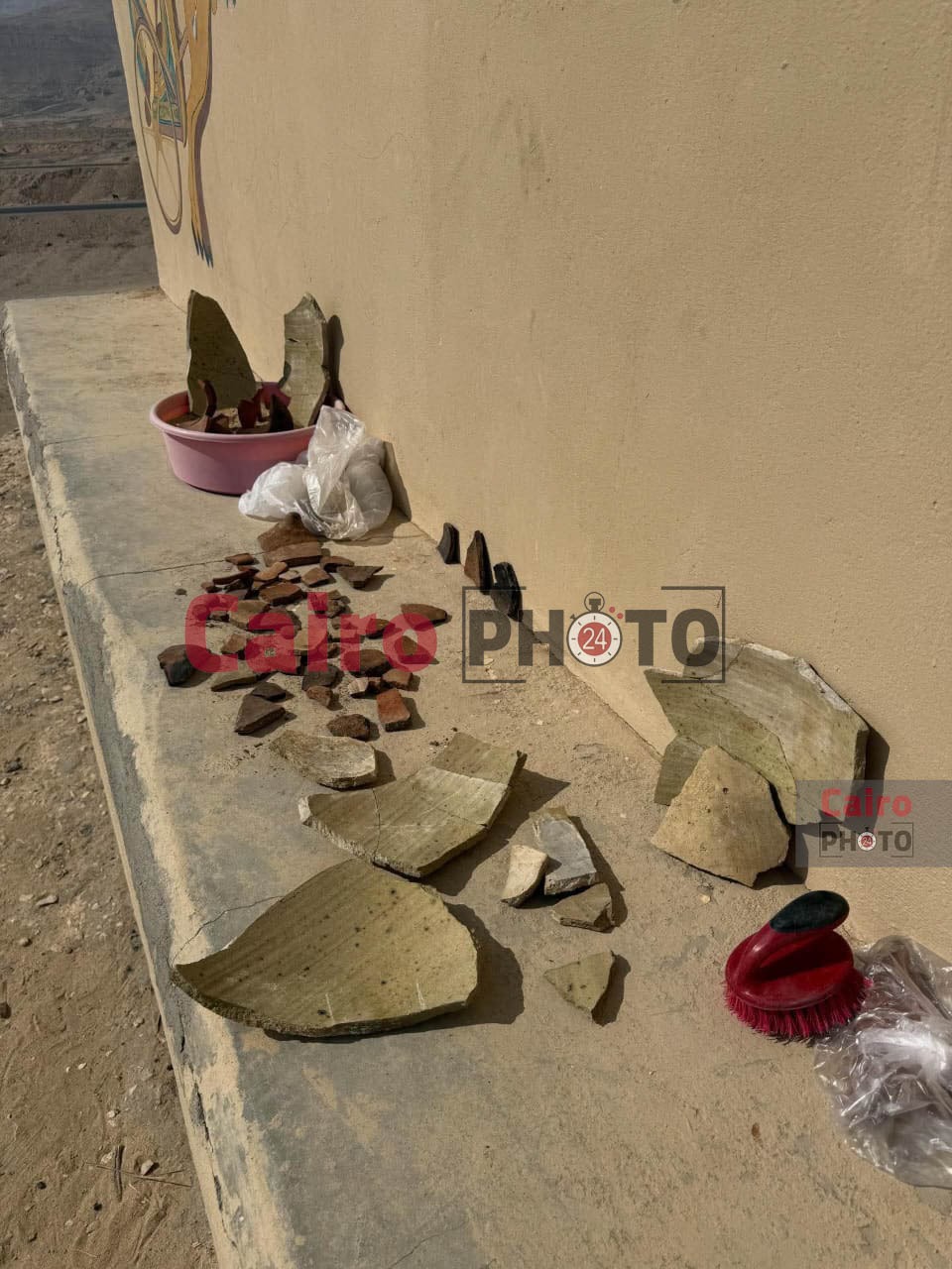 جانب من اللقي الأثرية&nbsp;