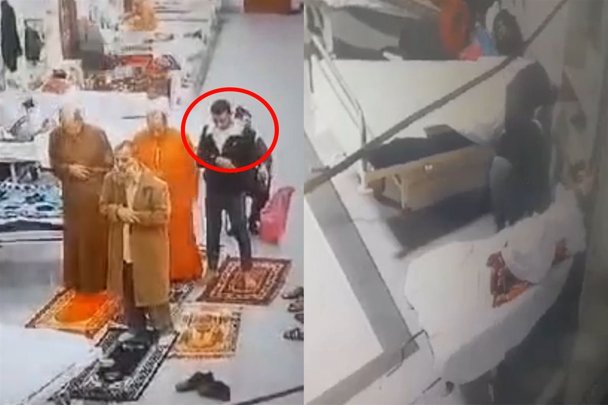 جانب من كاميرات المراقبة