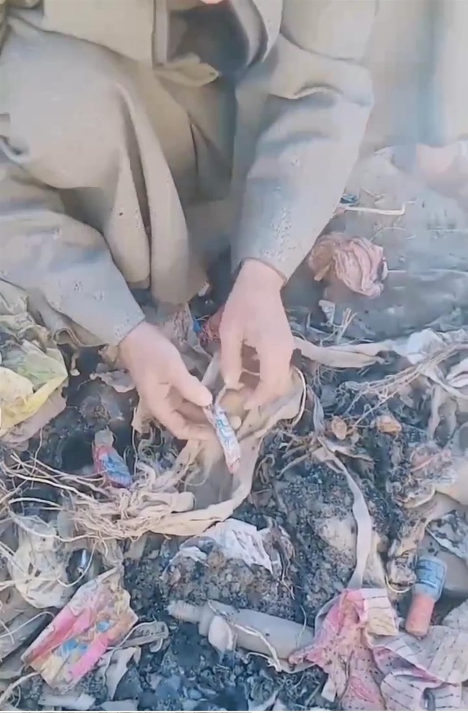 العثور على أعمال سحر داخل مقبرة