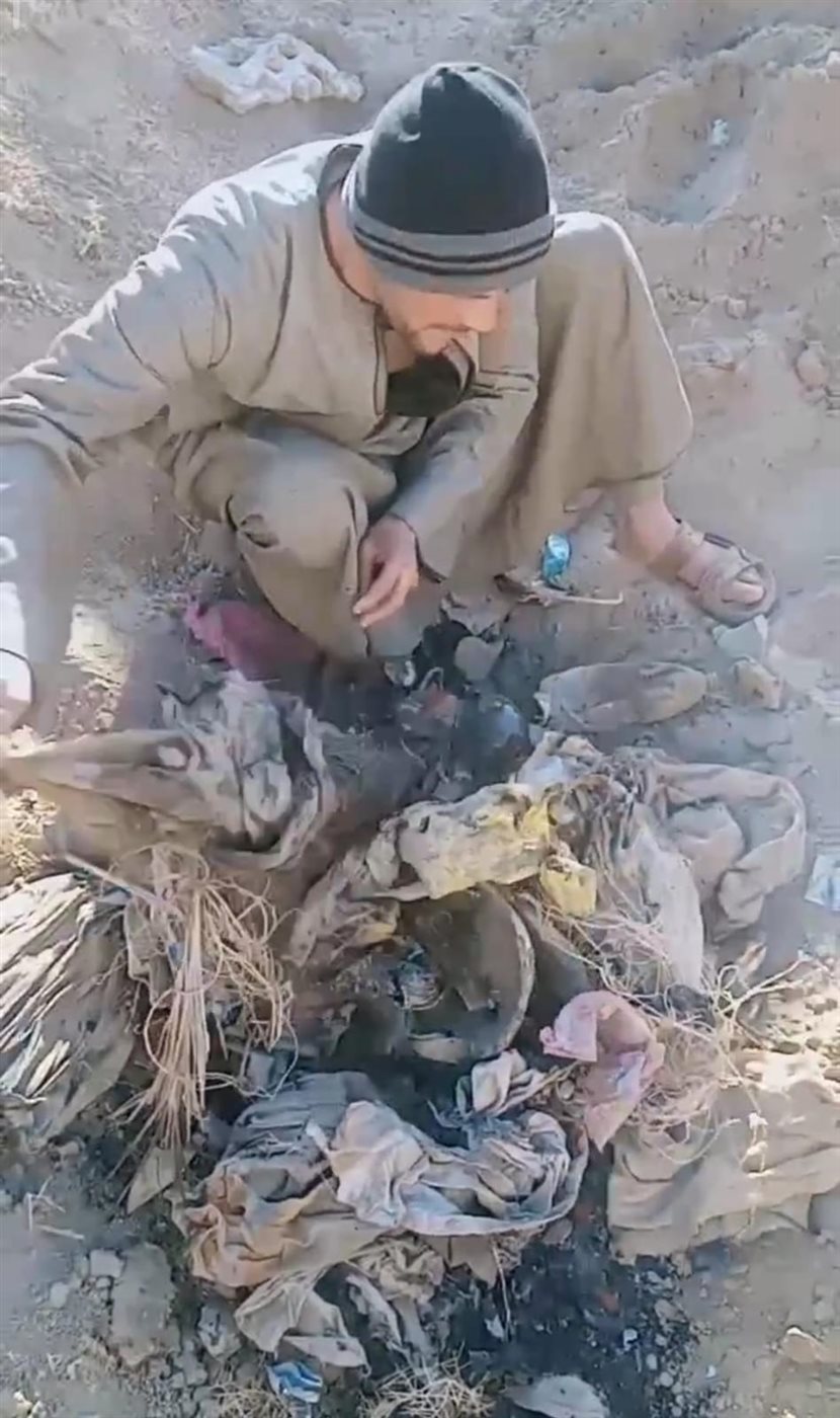 العثور على أعمال سحر داخل مقبرة