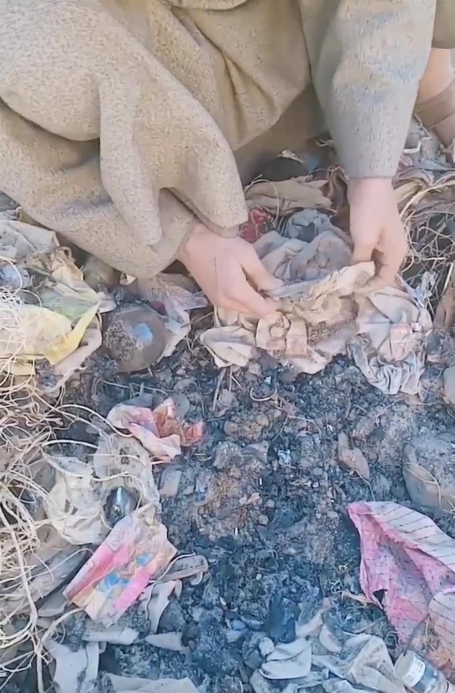 العثور على أعمال سحر داخل مقبرة