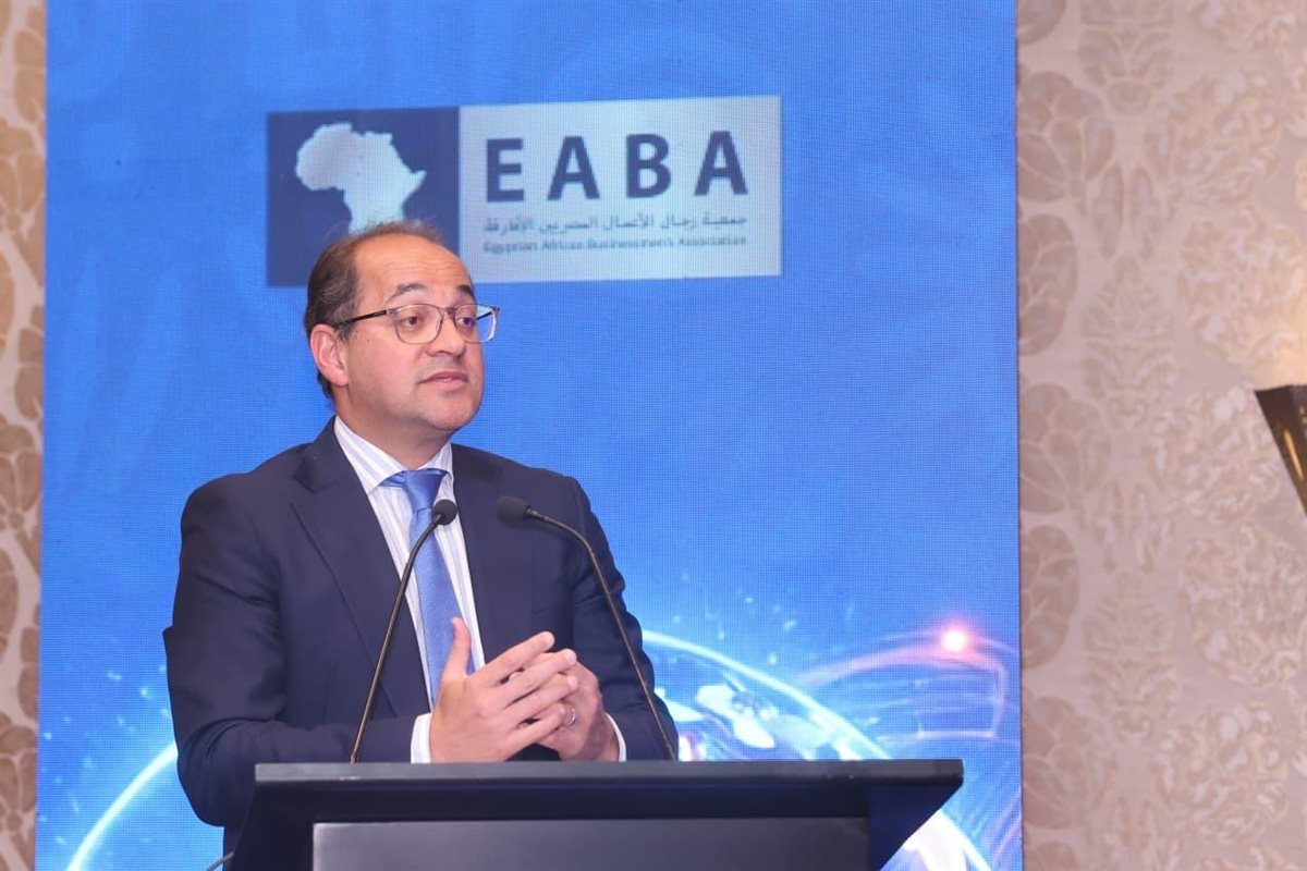 وزير المالية في مؤتمر جمعية رجال الأعمال المصريين الأفارقة مع إي تاكس
