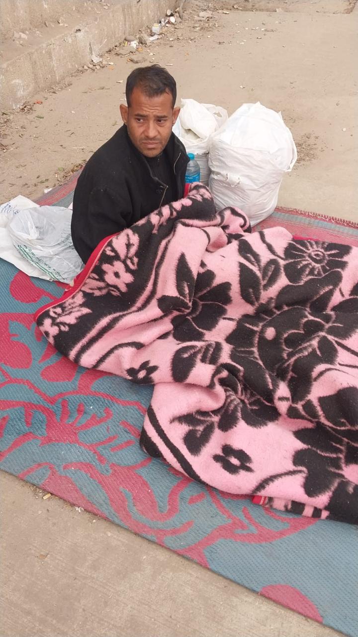 مواطنين بلا مأوى بحي إمبابة