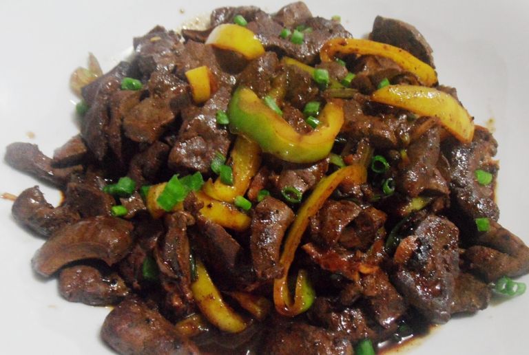 خطوات تحضير الكبد والقوانص