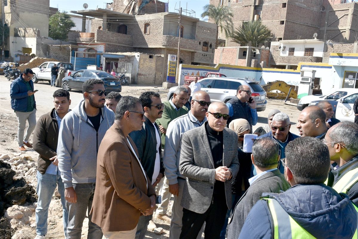 جولة محافظ الأقصر