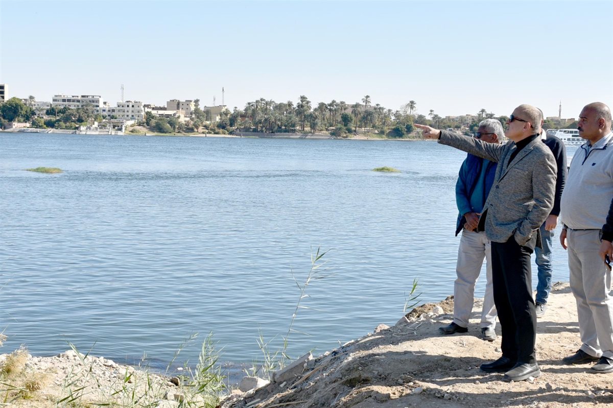 جولة محافظ الأقصر