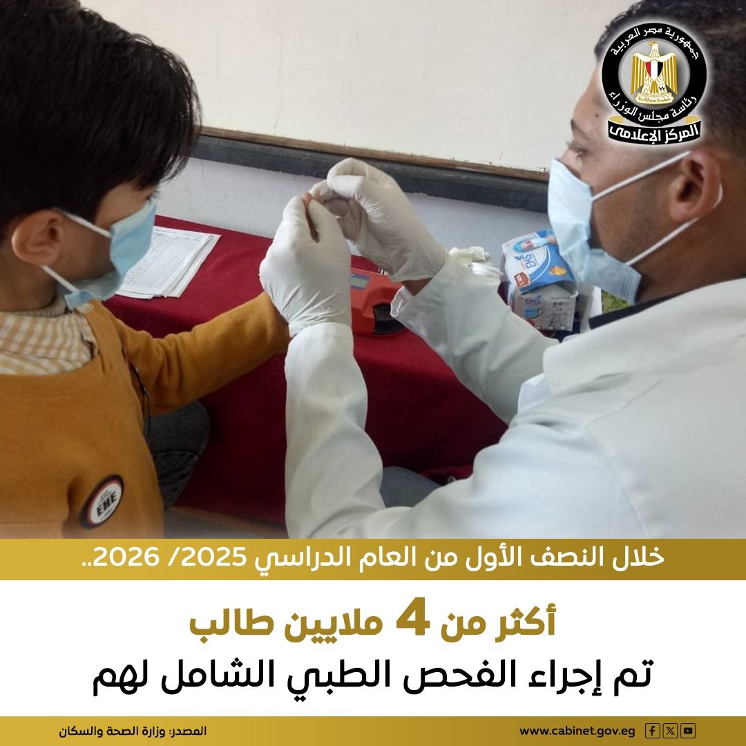 إنفوجراف المركز الإعلامي لمجلس الوزراء