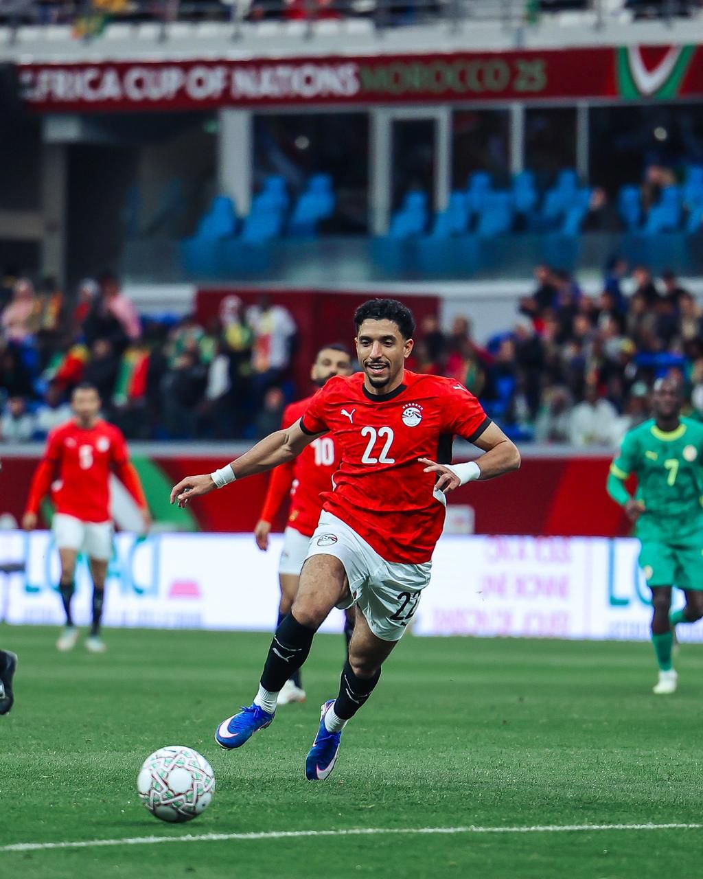 <strong>مباراة مصر والسنغال في نصف نهائي أمم إفريقيا 2025</strong>