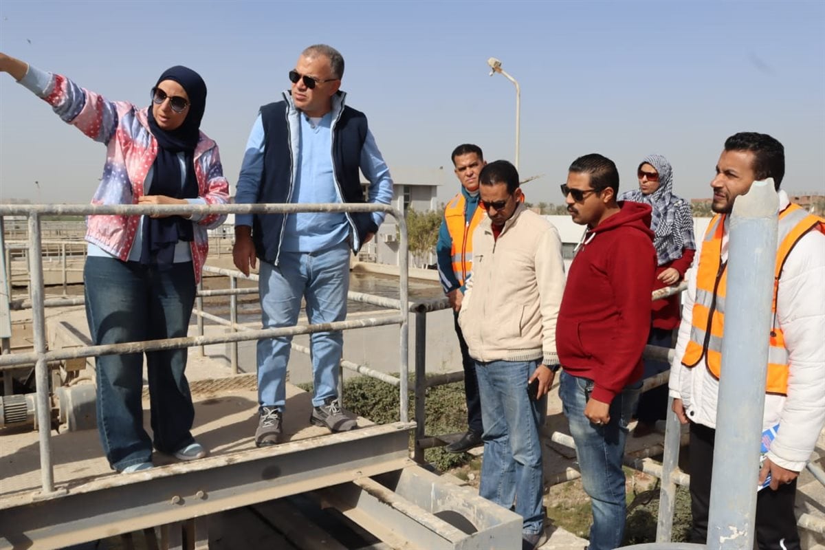 رئيس مياه الفيوم : يوجّه برفع درجة الاستعداد بمحطات معالجة الصرف الصحي