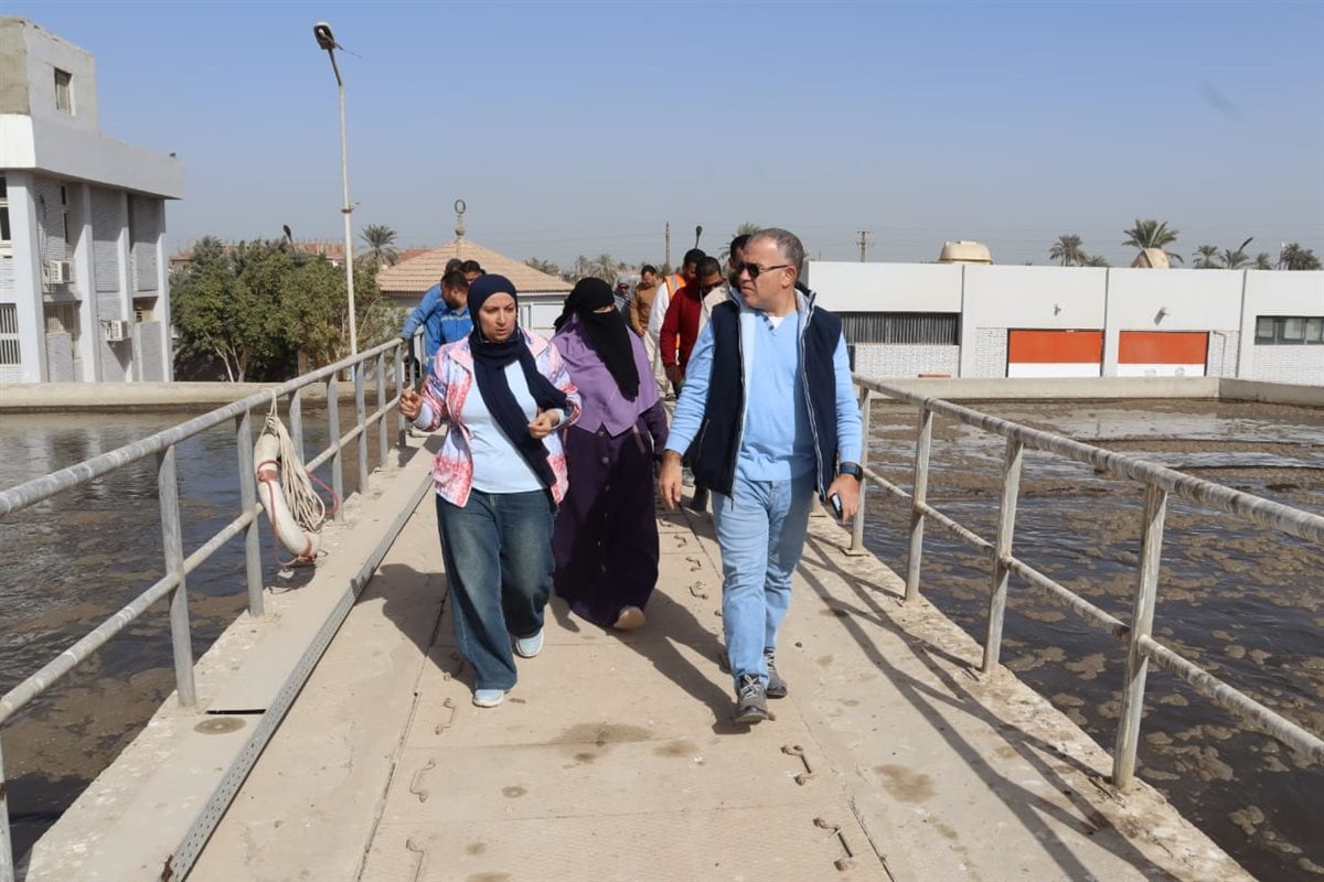 رئيس مياه الفيوم : يوجّه برفع درجة الاستعداد بمحطات معالجة الصرف الصحي
