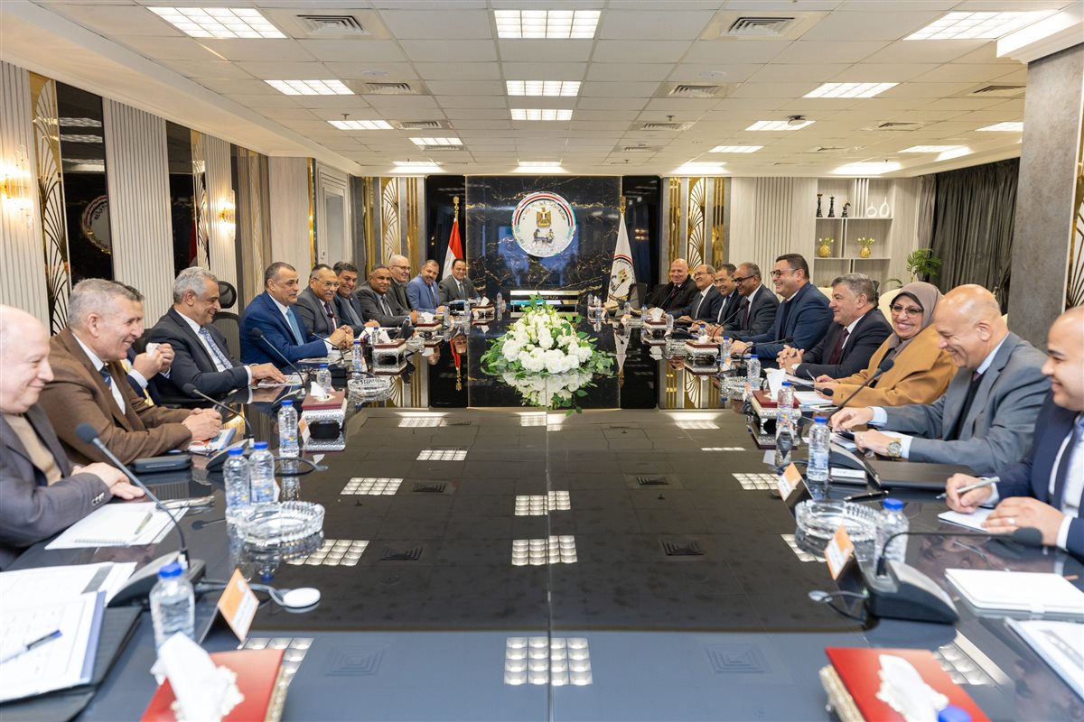 اجتماع بين مسئولي &nbsp;وزارتيّ الإنتاج الحربي والإسكان