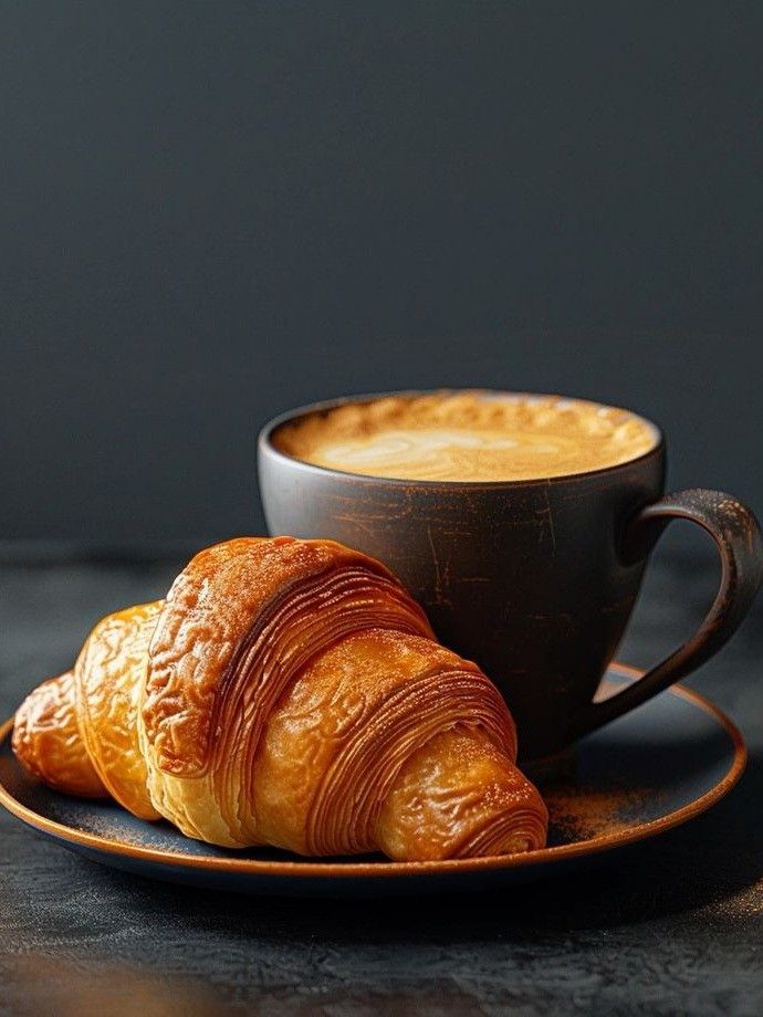 طريقة عمل الكرواسون الهش