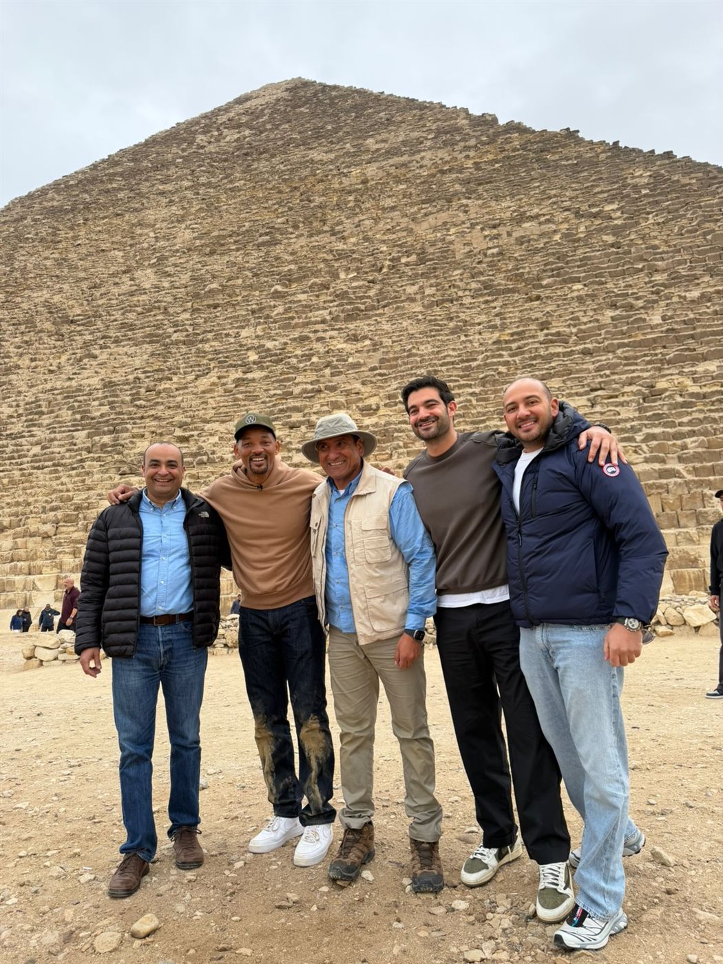 ويل سميث في الأهرامات