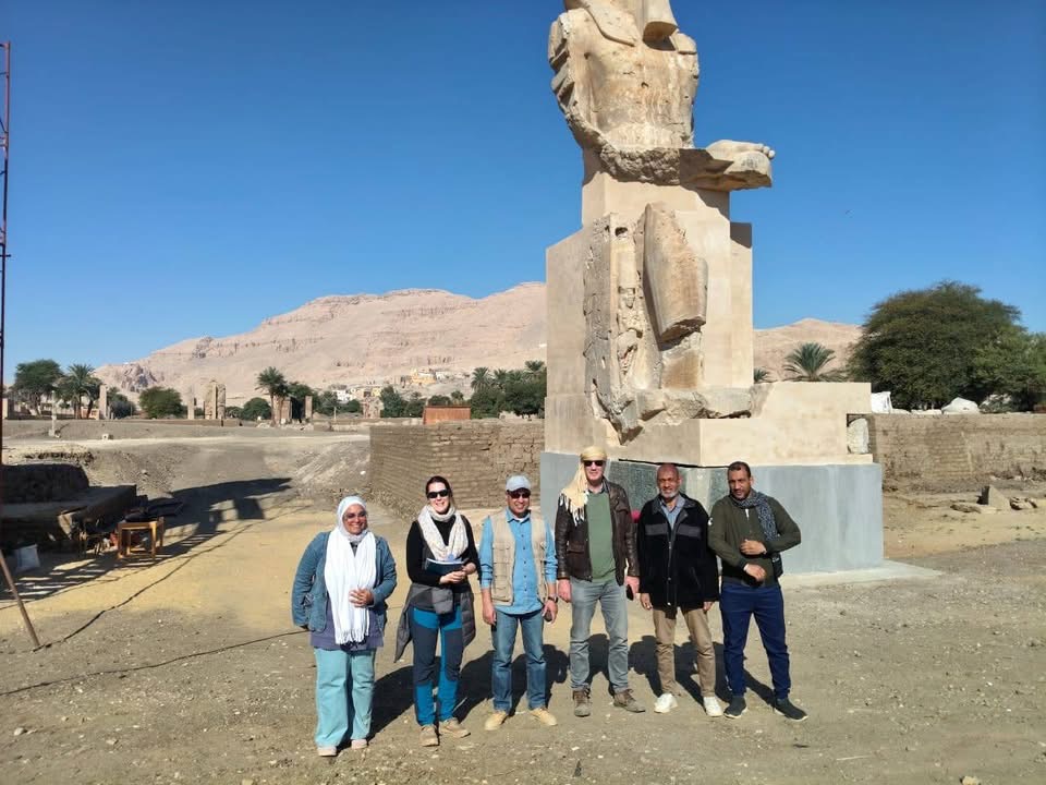 تفقد أعمال البعثات الآثرية بالأقصر