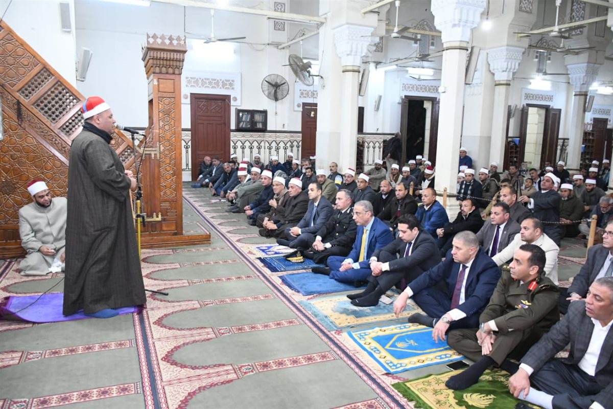 محافظ الفيوم يشهد احتفال مديرية الأوقاف بذكرى الإسراء والمعراج