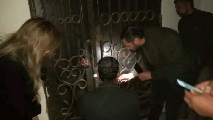 جانب من عملية الغلق 