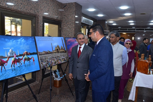 إحتفالية لمحات من الهند بحضور نائب محافظ الأقصر