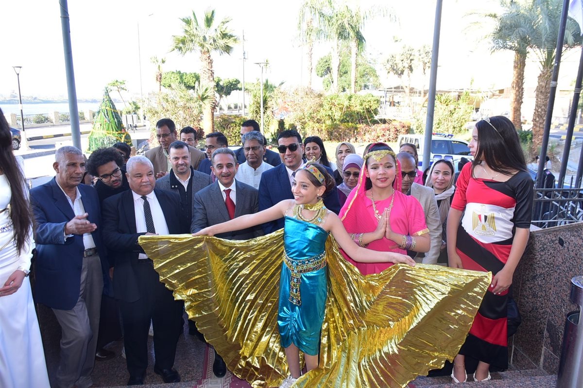 إحتفالية لمحات من الهند بحضور نائب محافظ الأقصر