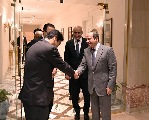 في أول زيارة رسمية له.. وزير التعليم الياباني في مصر