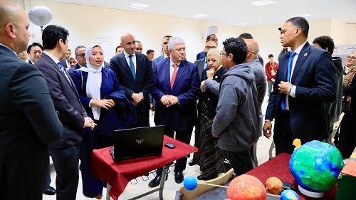 في أول زيارة رسمية له.. وزير التعليم الياباني في مصر