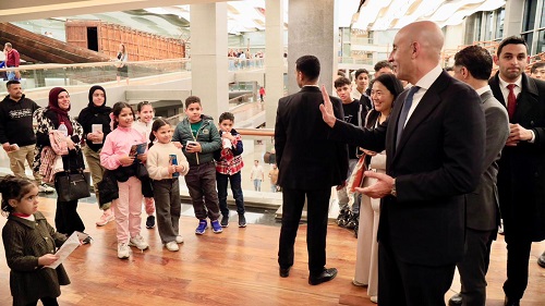 في أول زيارة رسمية له.. وزير التعليم الياباني في مصر