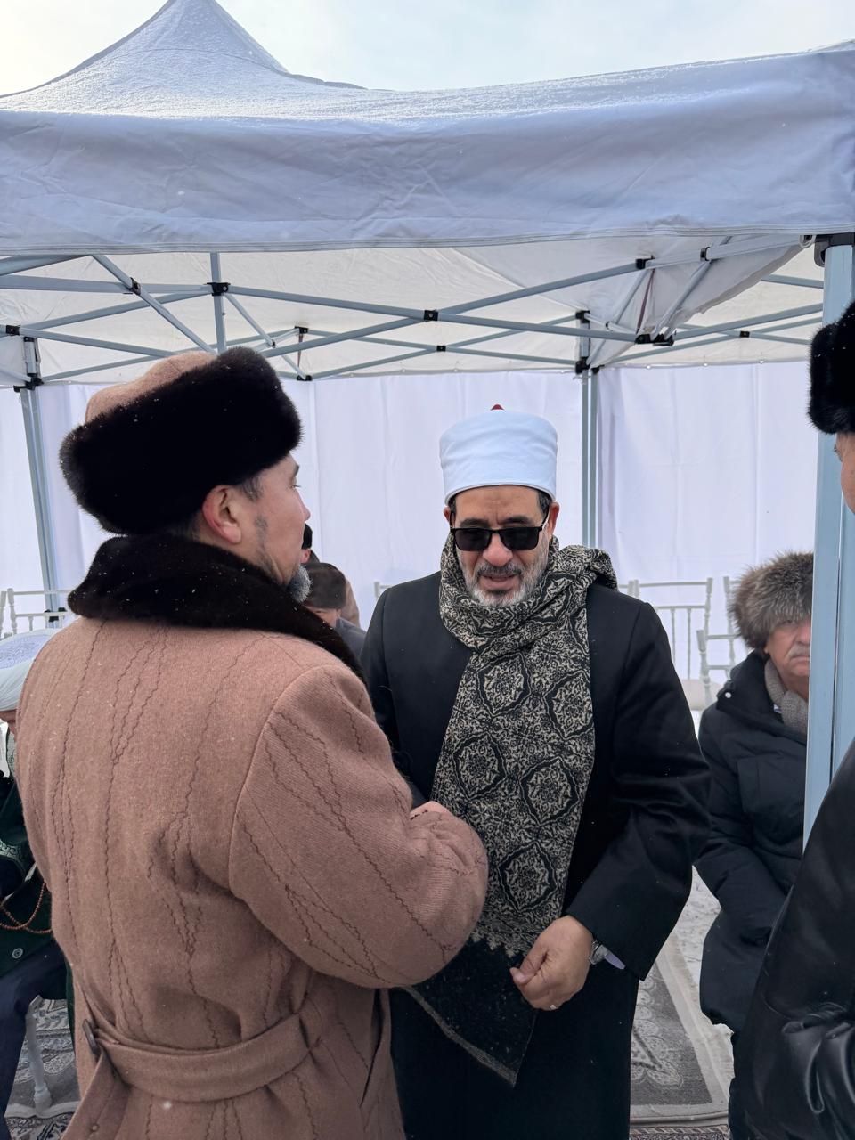 الجامعة المصرية للثقافة الإسلامية تشارك في تشييع المفتي الأسبق لكازاخستان