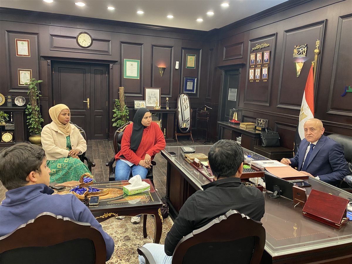 محافظ الأقصر يستقبل شباب إحنا مصر دعما للسياحة&nbsp;