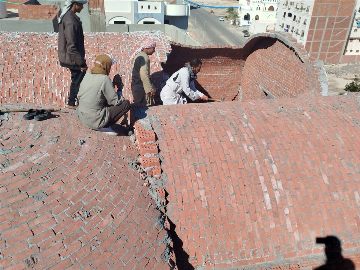 إزالة تعديات على أراضى الدولة بالغردقة 