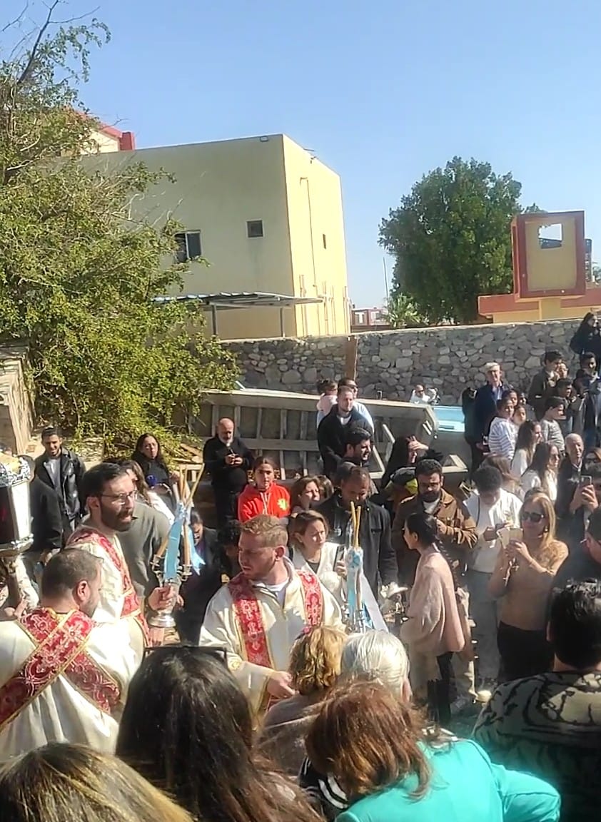 طائفة الروم الأرثوذكس بطور سيناء تحتفل بعيد الغطاس