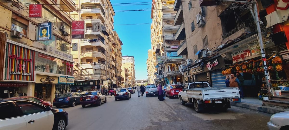 <strong>حملات مكثفة لإزالة الإشغالات بالمنصورة</strong>